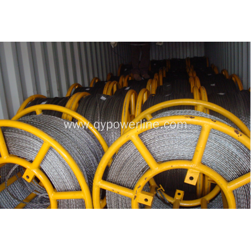 Anti twisting steel wire rope